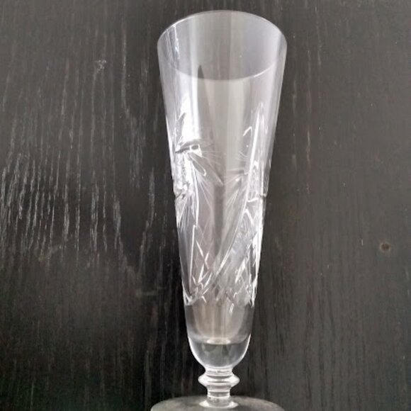 Single Vintage Pinwheel Beer Glass - Picture 2 of 3